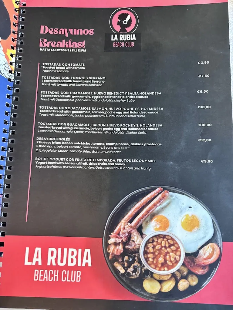 Menu_La Rubia Can Picafort_Can Picafort_immagine_3