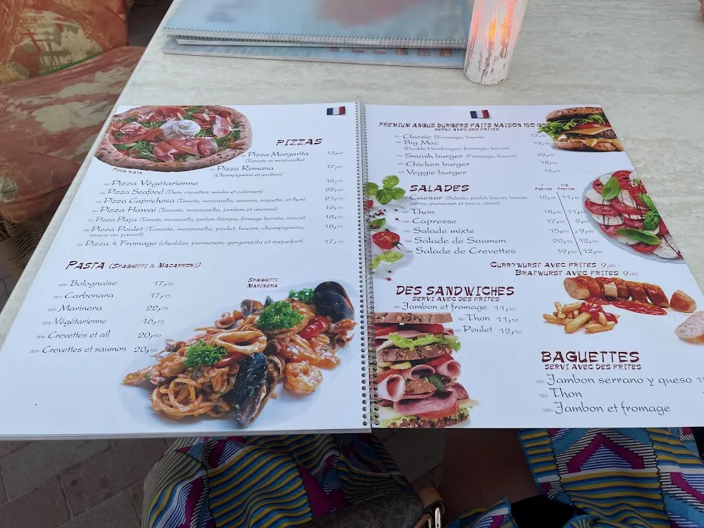 Menu_Restaurante Bar Playa_Can Picafort_immagine_2