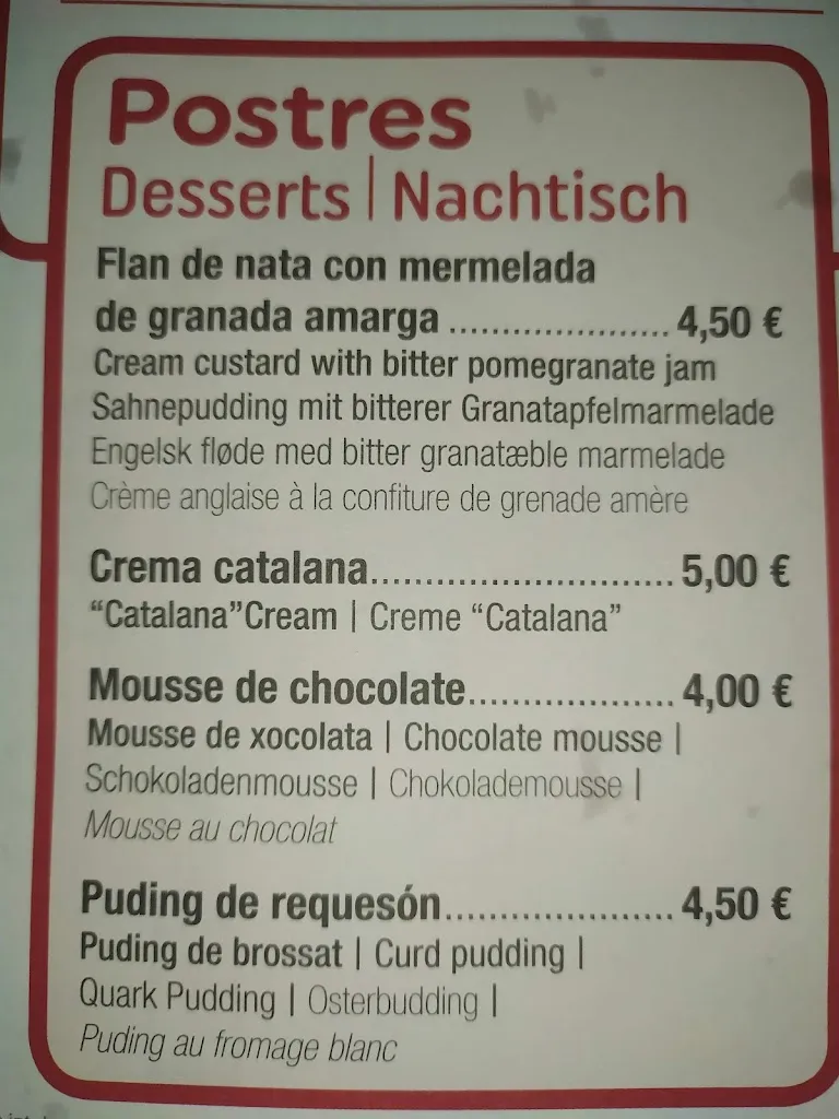 Menu_El Molino_Can Picafort_image_4