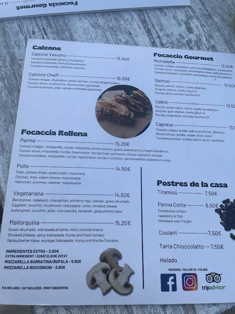 Menu_Da Peppe Beach_Can Picafort_immagine_3