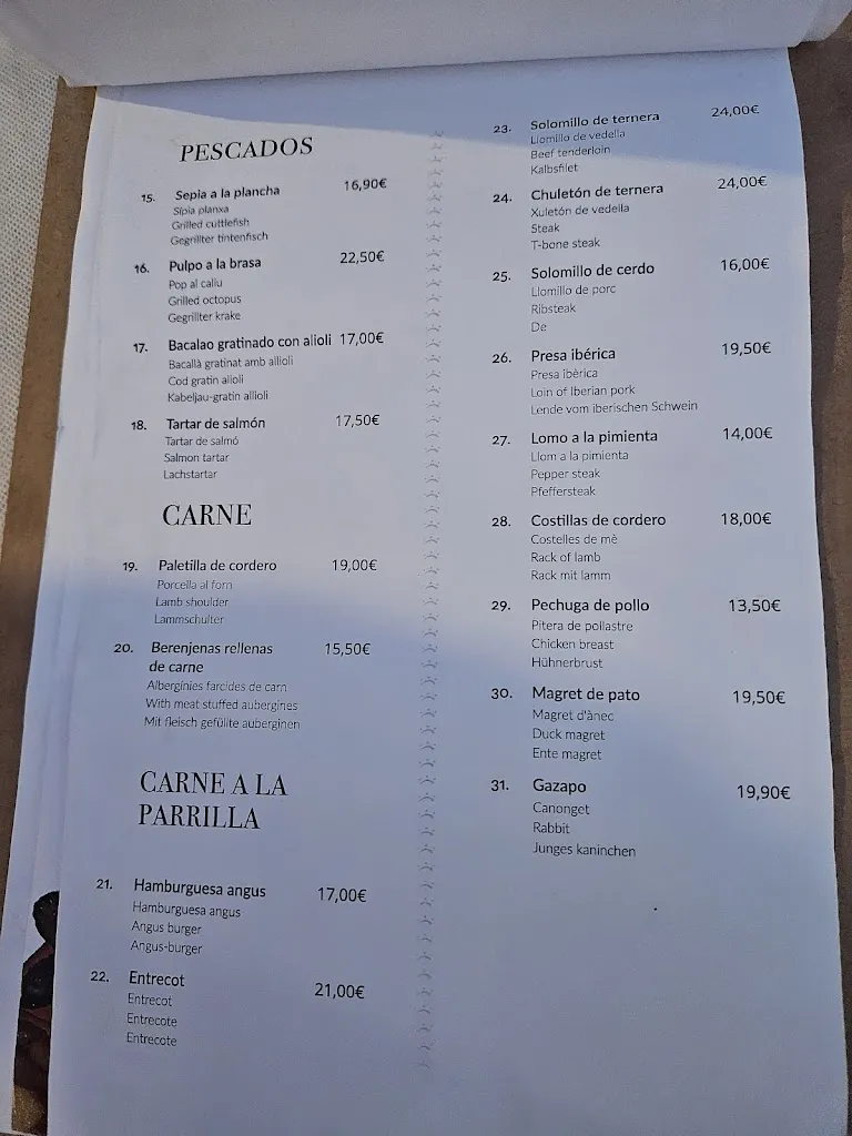 Menu_Turó Restaurant_Can Picafort_image_1