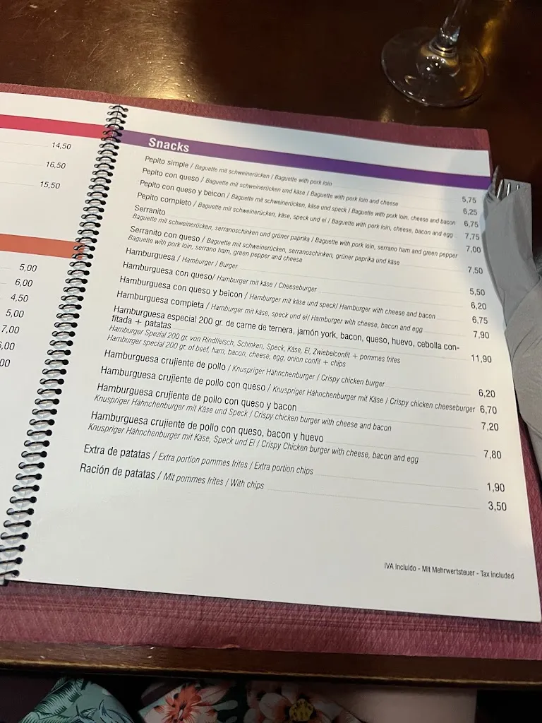 Menu_L'Incanto_Can Picafort_image_4