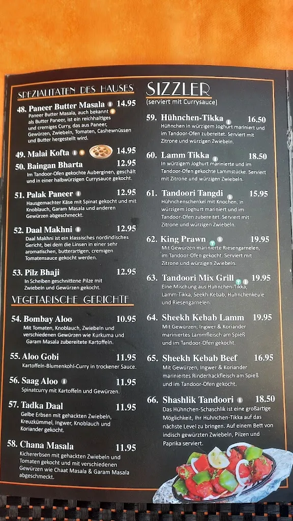 Menu_Royal Indian tandoori restaurant & bar_Can Picafort_image_3