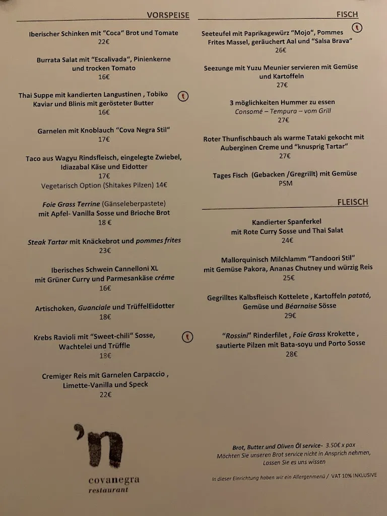 Menu_Cova Negra Restaurant_Capdepera_image_4