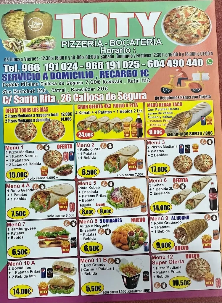 Menu_Toty callosa pizzeria kebab_Callosa de Segura_image_1