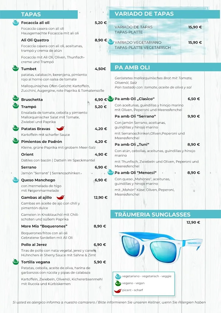 Menu_Restaurant Cala Ratjada – Träumeria Son Moll_Capdepera_image_3