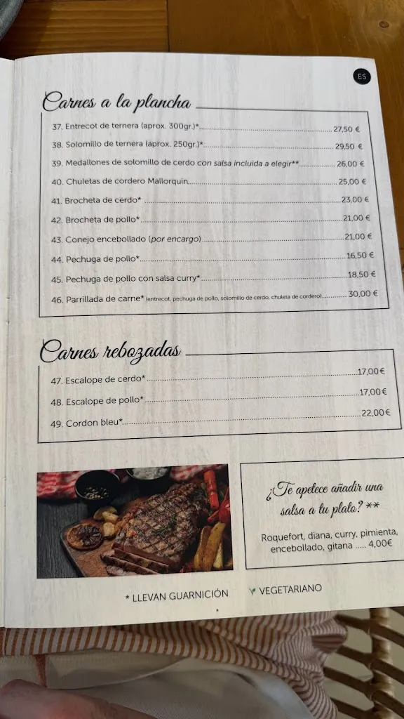 Menu_Restaurant Los Arcos_Capdepera_image_4