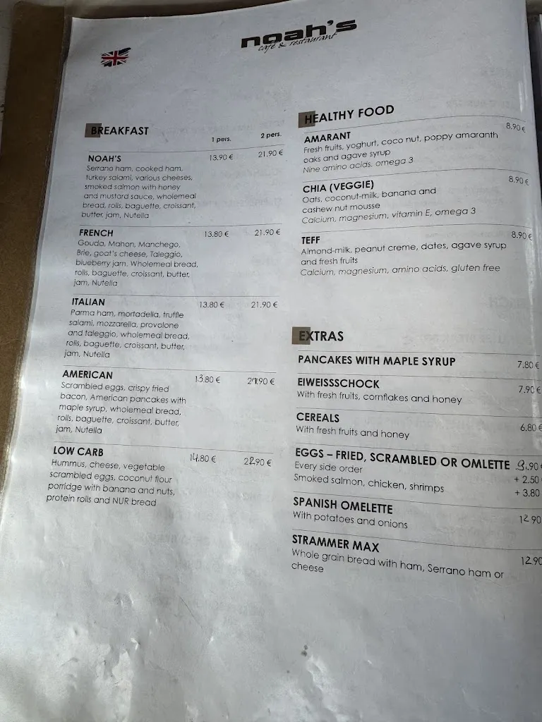 Menu_Noahs Lounge_Capdepera_image_4