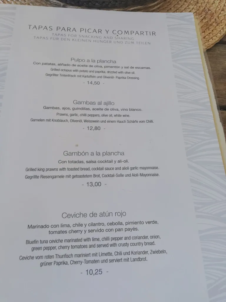 Menu_Mirablau Beach Bar & Restaurant_Capdepera_image_3