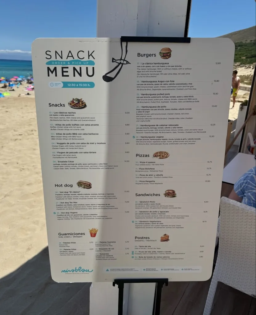 Nikola Mandic_Mirablau Beach Bar & Restaurant_Capdepera_review