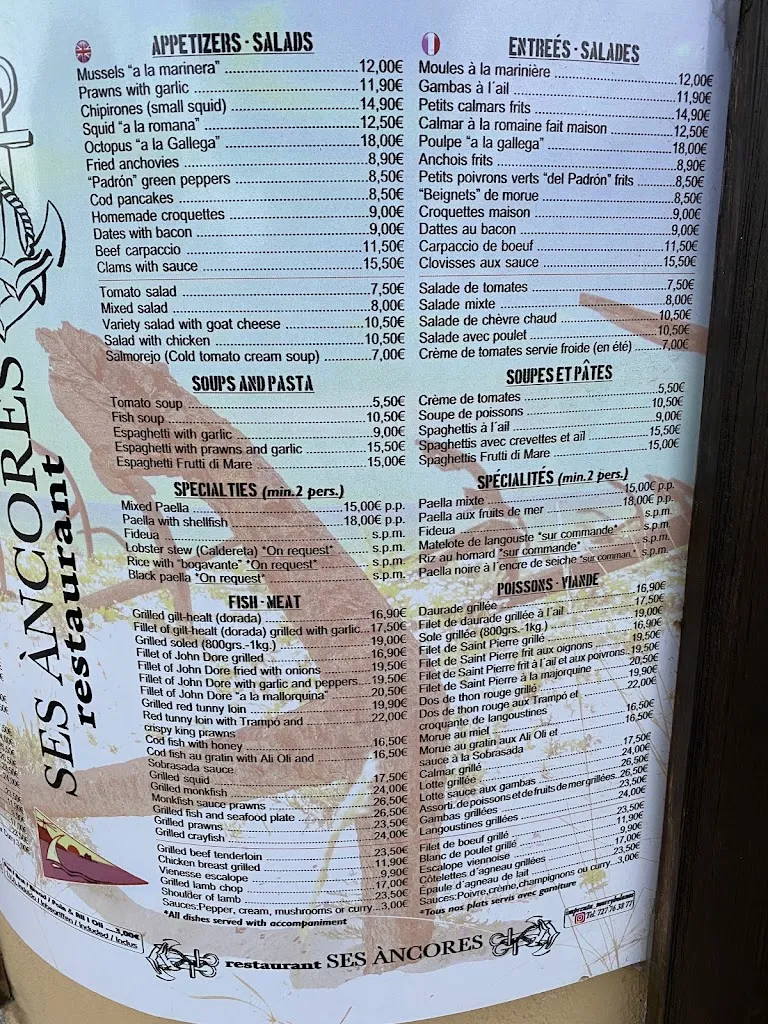 Menu_Ses Àncores_Capdepera_image_4