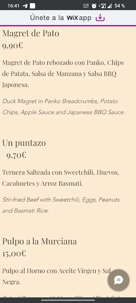 Menu_BAR PERE_Callosa de Segura_image_3