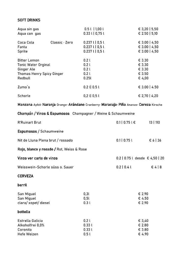Menu_Nou Bodeguita La Bodeguita_Capdepera_image_1