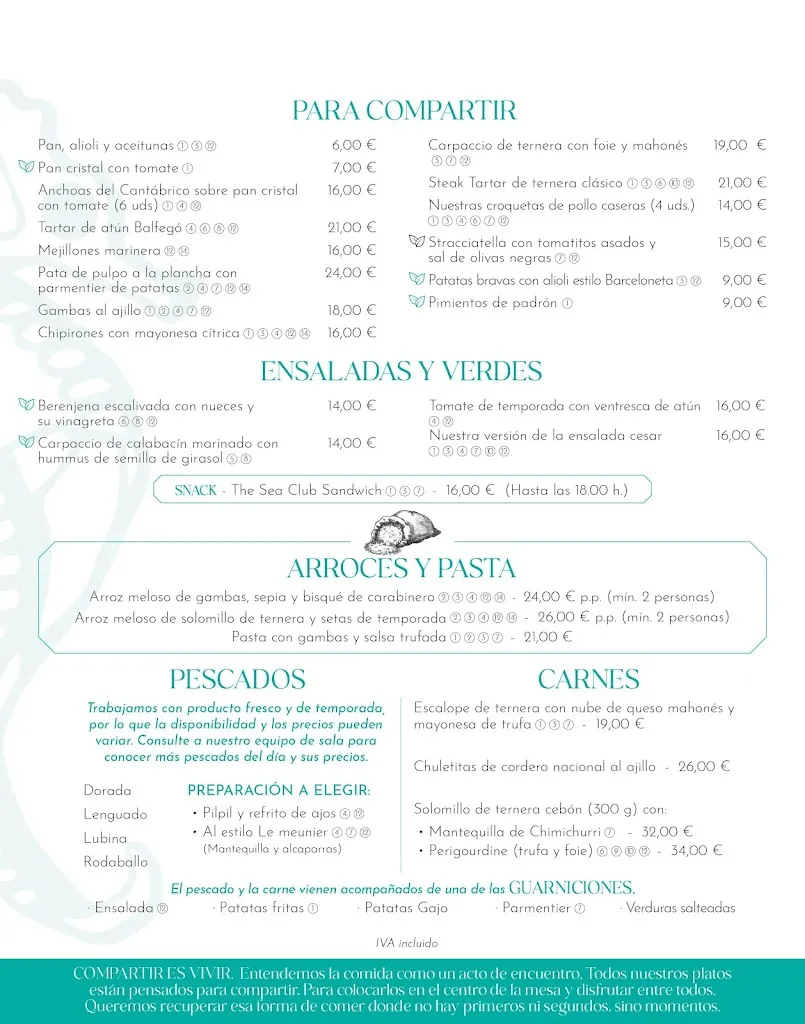 Menu_The Sea Club Restaurant & Cocktail Bar_Capdepera_image_3