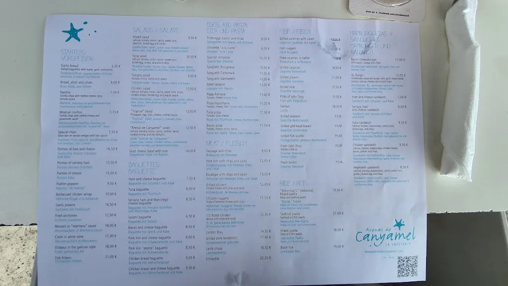 Menu_Arenal de Canyamel_Capdepera_image_3