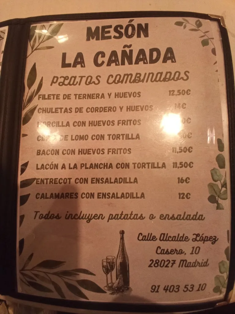 Menu_La Cañada_Cañada_image_4