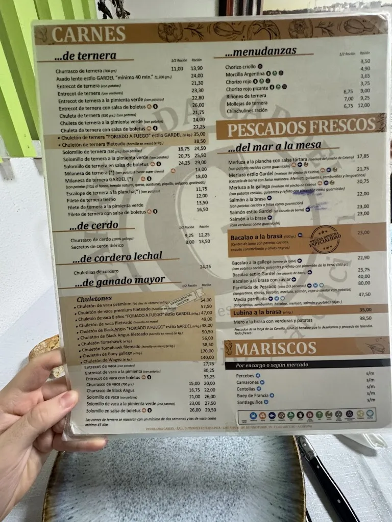 Menu_Parrillada Gardel_Arteixo_image_1