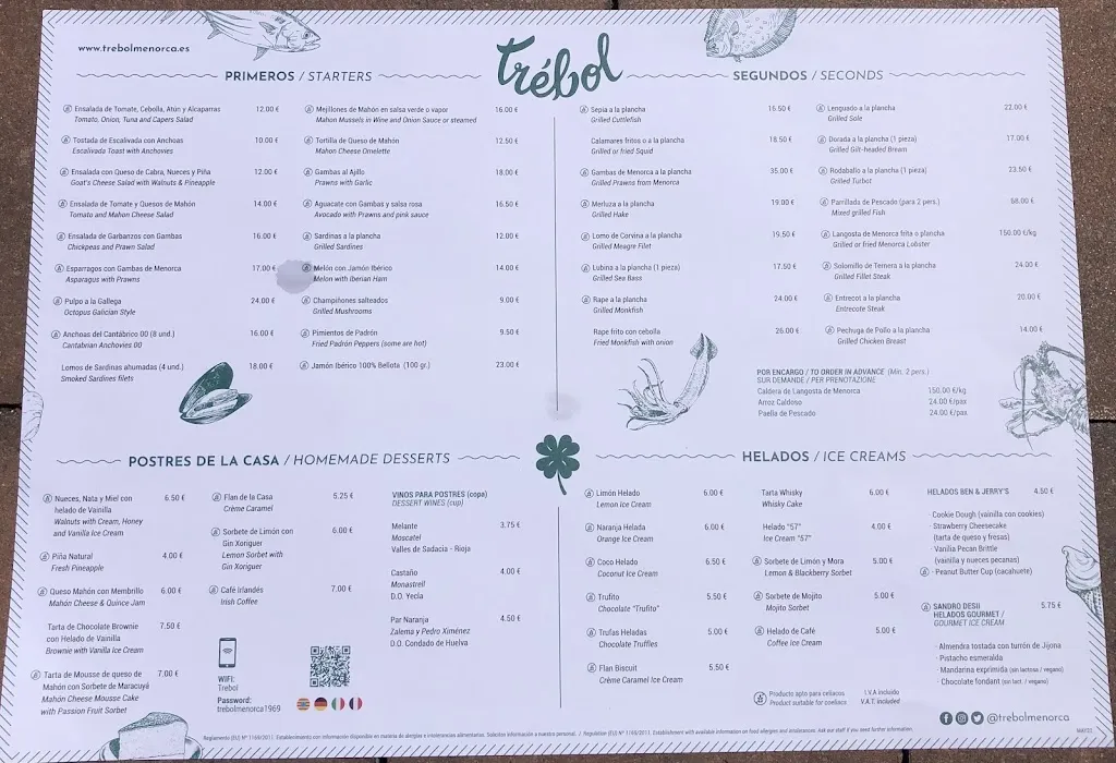 Menu_Restaurant Trébol_Castell Es_image_1