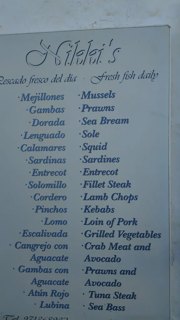 Menu_Nikki's Restaurant_Castell Es_image_2