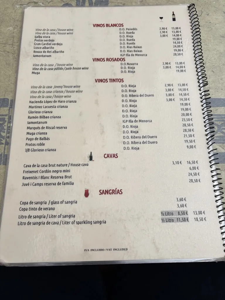 Menu_Café Bar Camacho_Castell Es_image_2