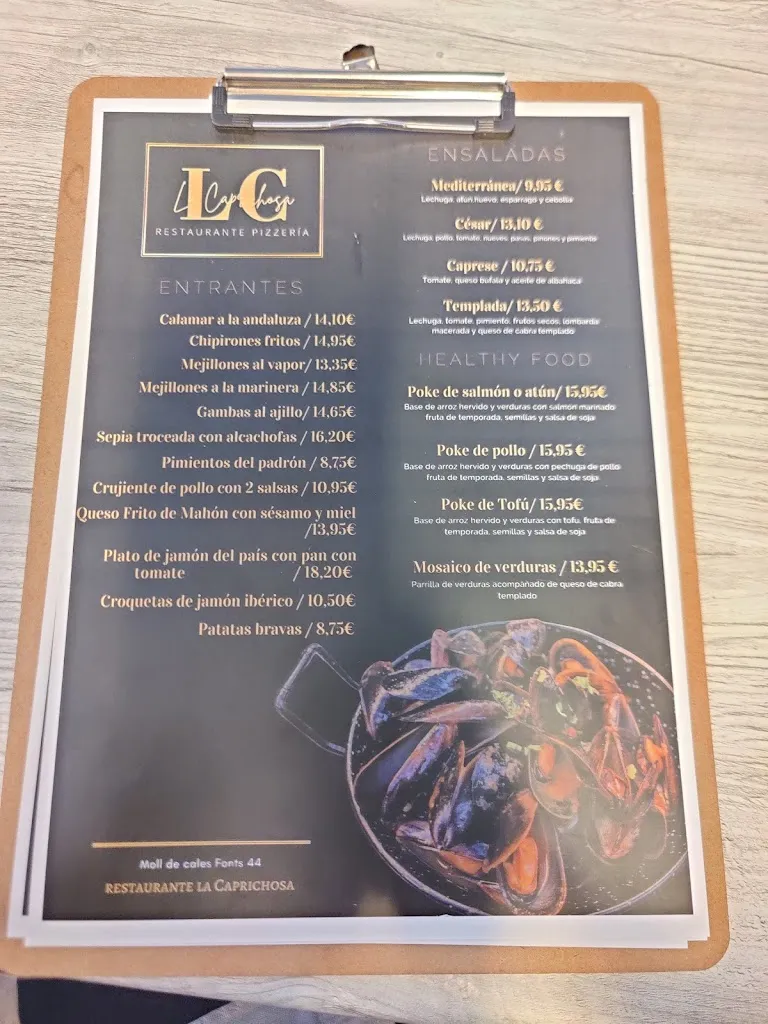 Menu_Caprichosa Pizzaria_Castell Es_image_4