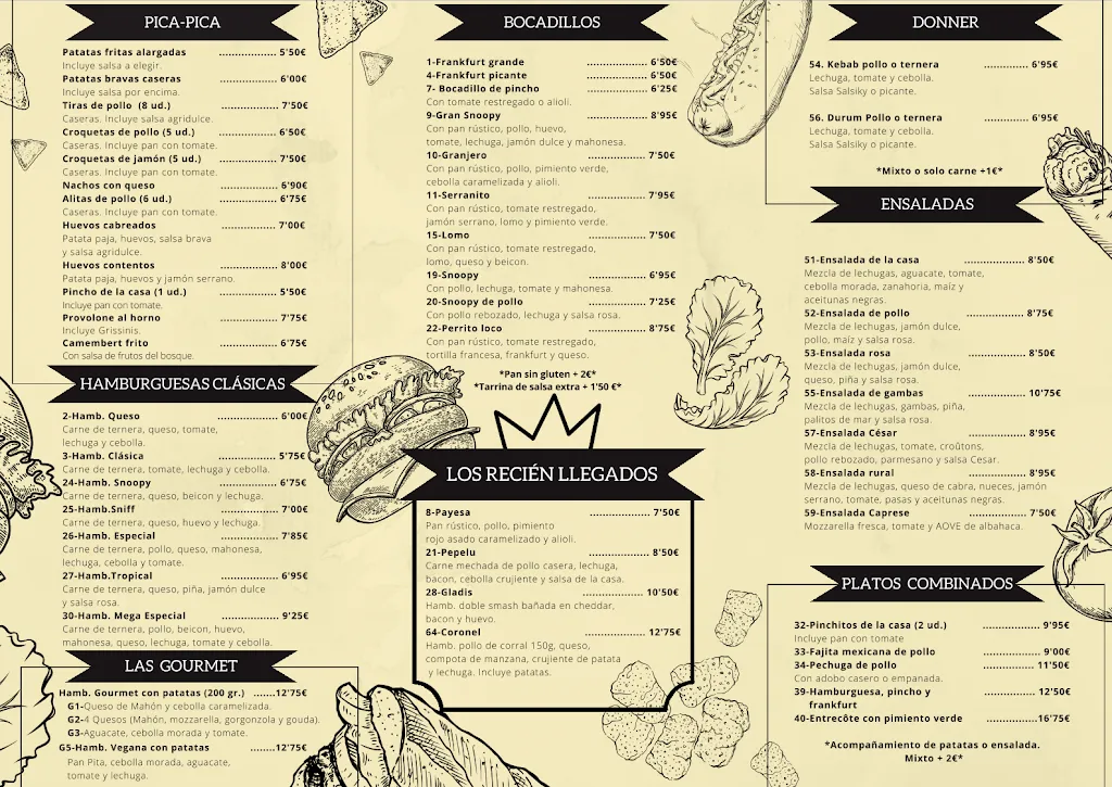 Menu_Hamburgueseria Snoopy_Castell Es_image_1
