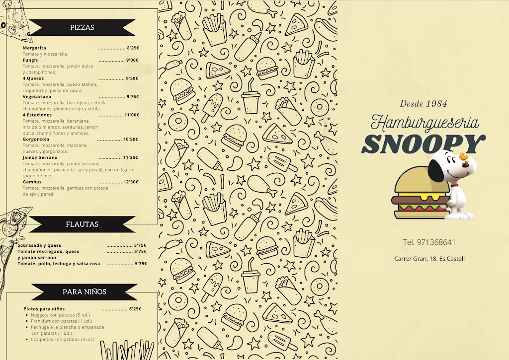 Menu_Hamburgueseria Snoopy_Castell Es_image_3