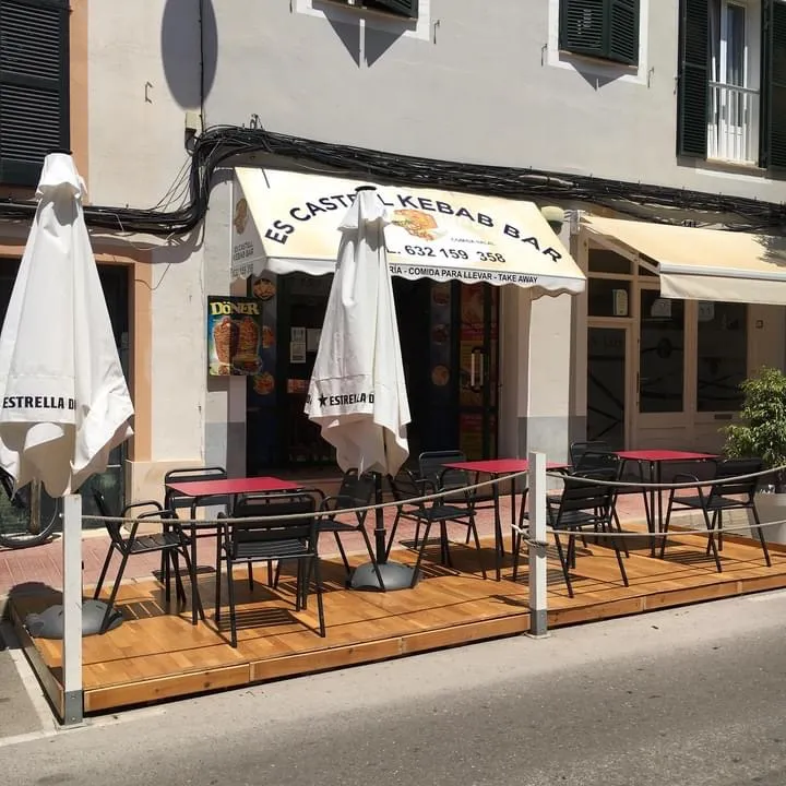 Es Castell Kebab Bar restaurant in Castell Es