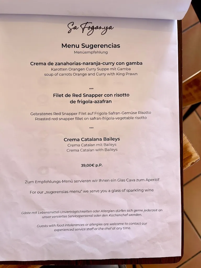Menu_Sa Foganya_Colònia de Sant Jordi_image_4