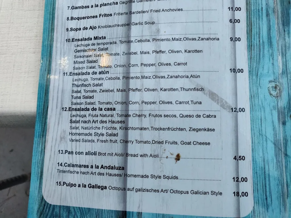 Menu_Cala Ratjada Mesón Restaurante_Cala Rajada_image_3