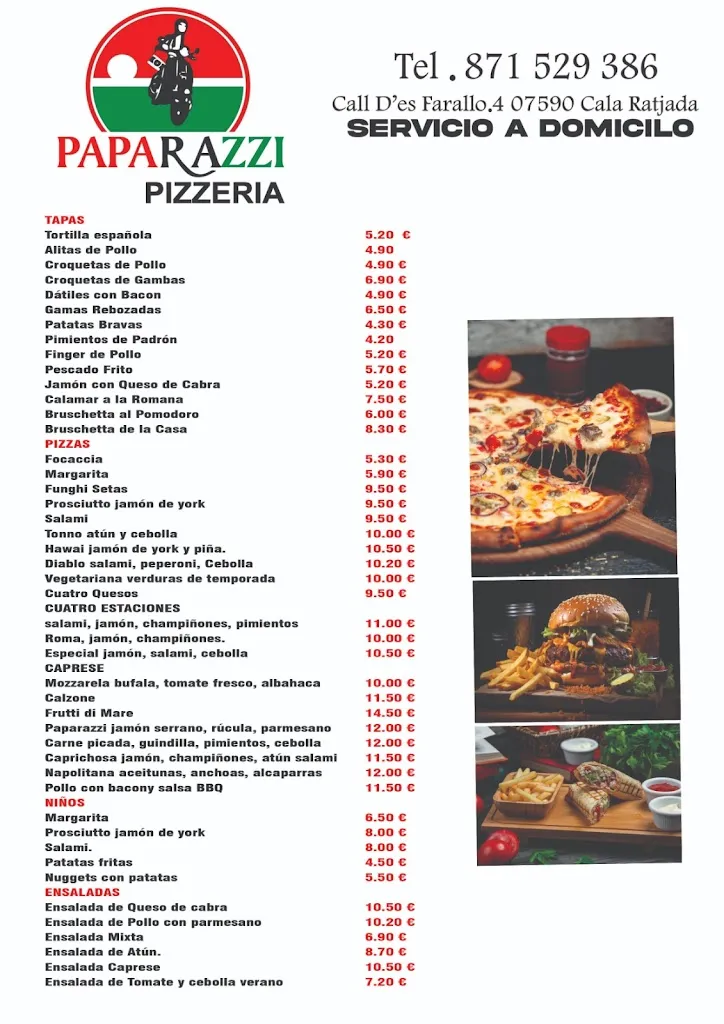 Menu_PapaRazzi cala rajada_Cala Rajada_image_2