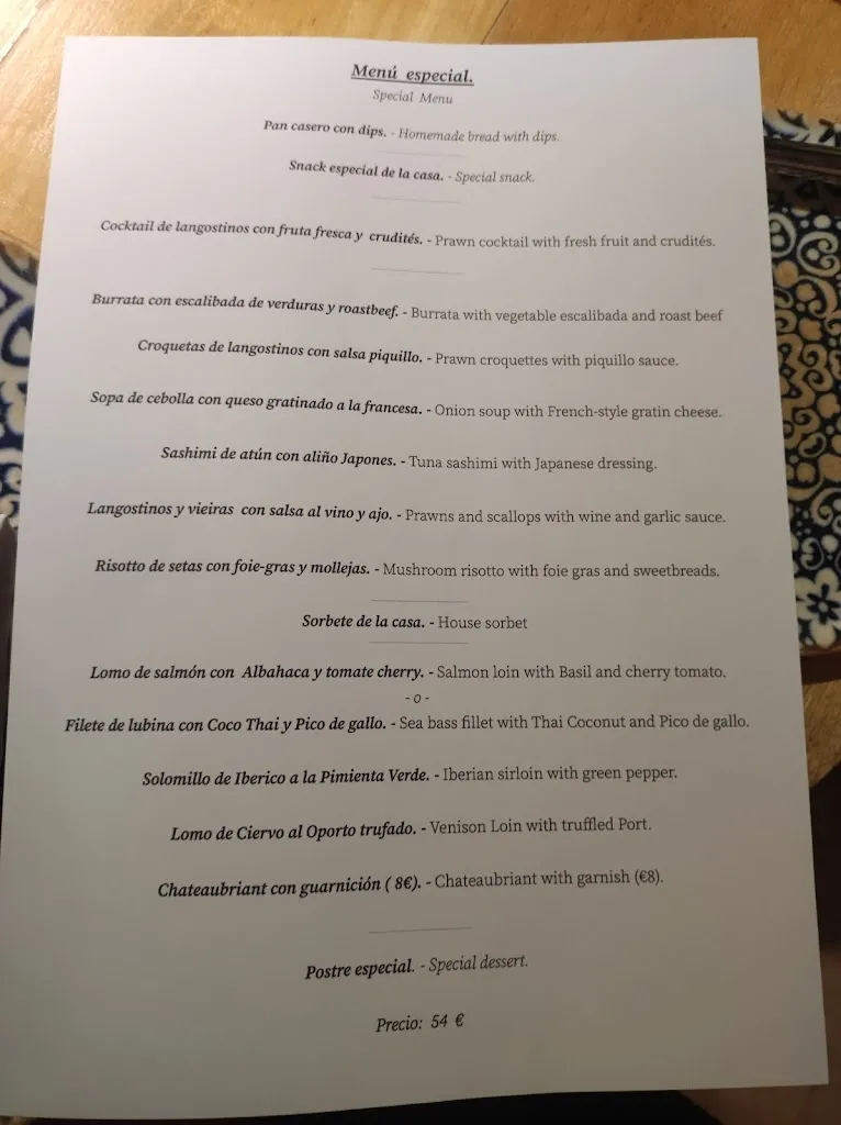 Menü_Restaurante Puerto Blanco_Calp_Bild_4