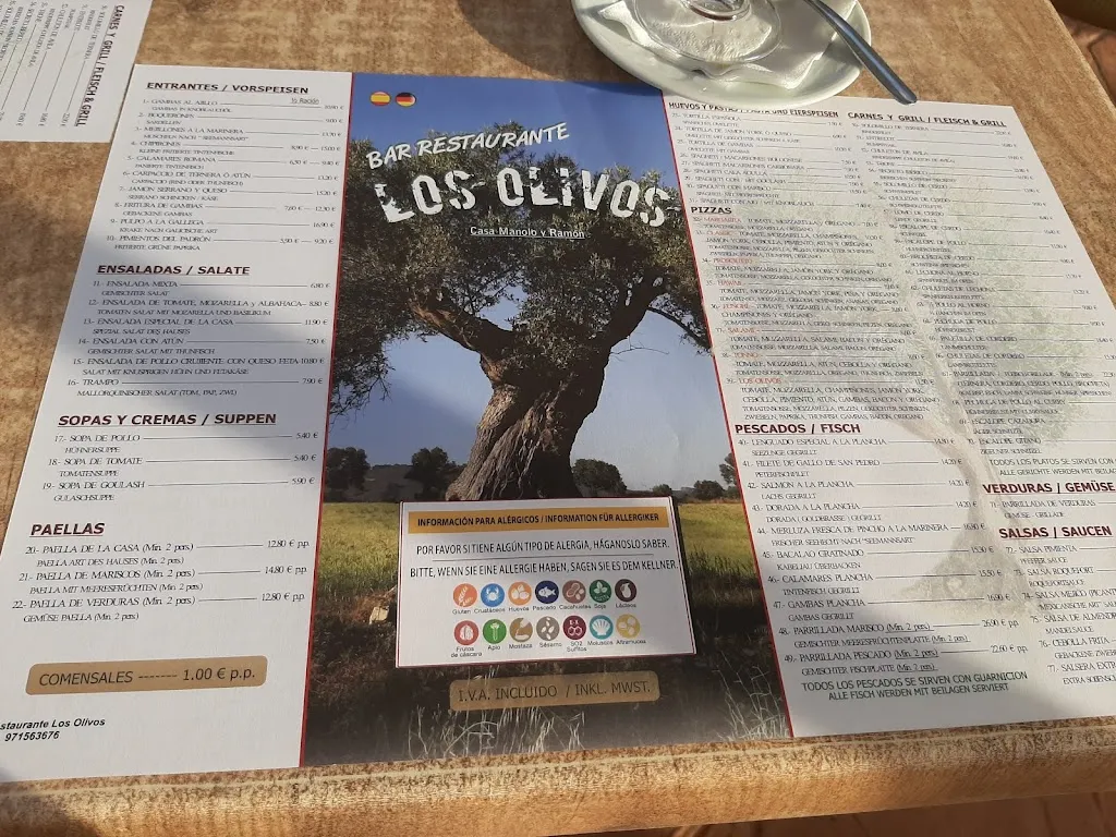 Menu_Rte. LOS OLIVOS Cala Ratjada._Cala Rajada_immagine_3