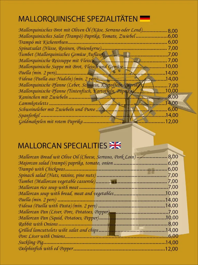 Menu_Cafe - Restaurant Baviera_Cala Rajada_image_4