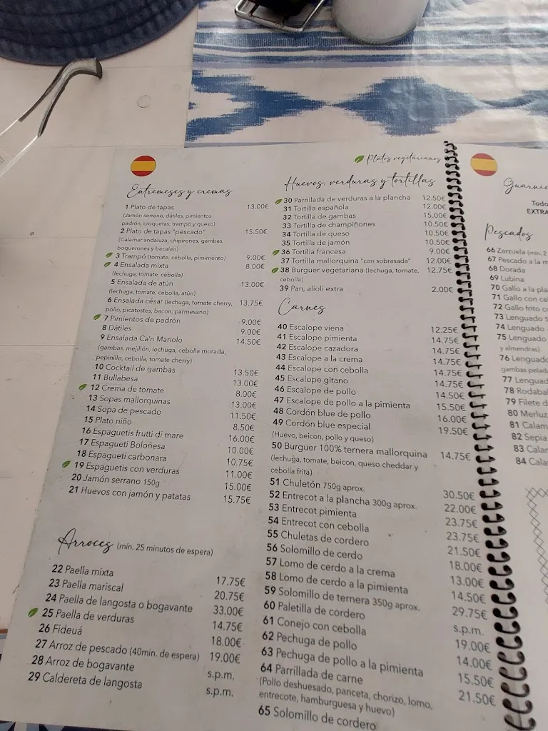 Menu_Restaurante Can Manolo_Cala Rajada_image_3