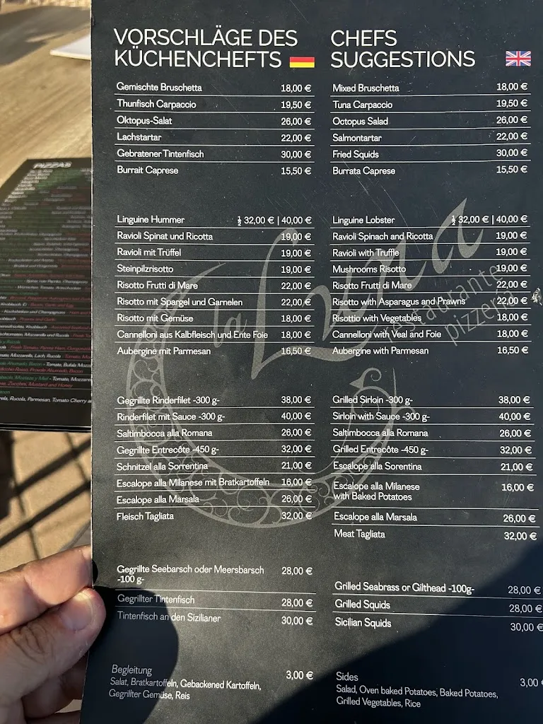 Menu_Ristorante Pizzeria La Luna_Cala Rajada_immagine_2