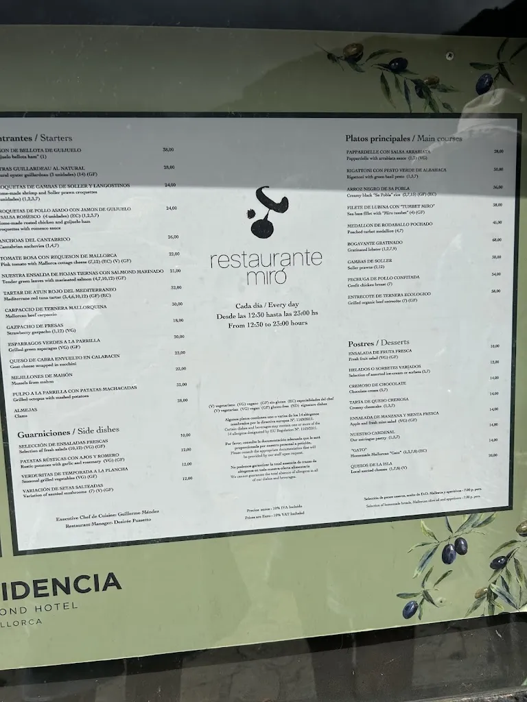 Menu_Restaurante Miró_Deià_image_1