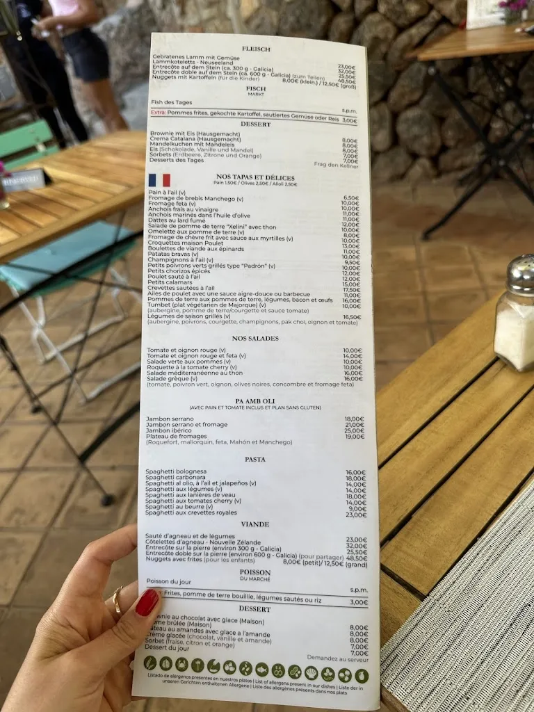 Menu_Restaurante Xelini Deià_Deià_immagine_4
