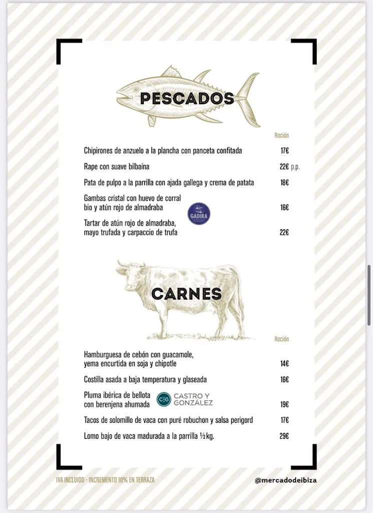 Menü_Restaurante Mercado de Ibiza_Eivissa_Bild_4