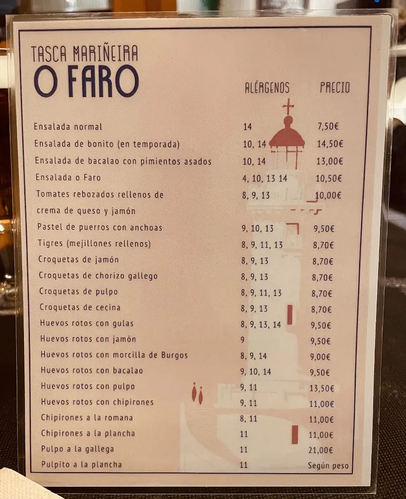 Menu_Restaurante O Faro_Coll d'en Rabassa_image_2