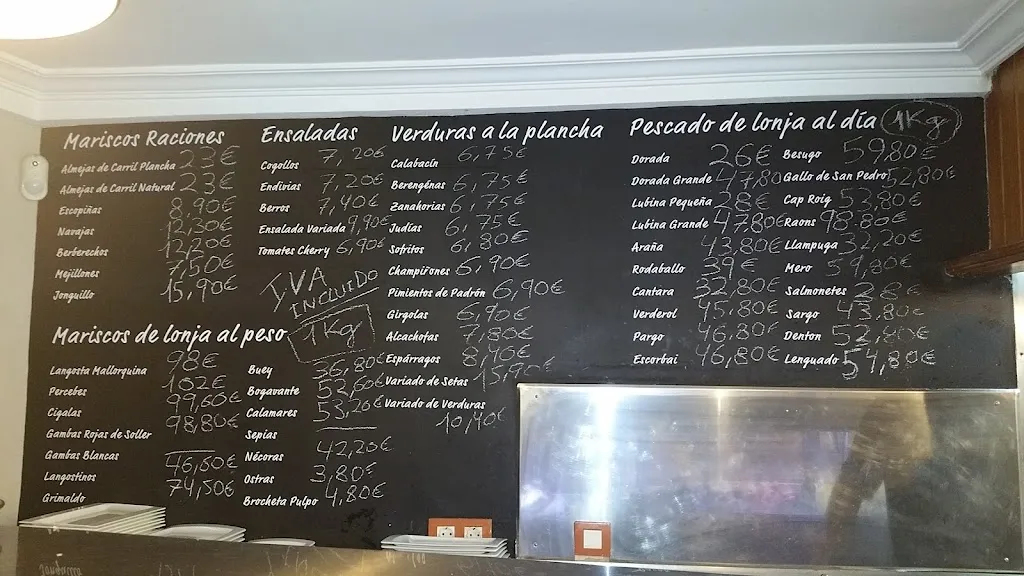 Menu_Restaurante Casa Fernando_Coll d'en Rabassa_immagine_1