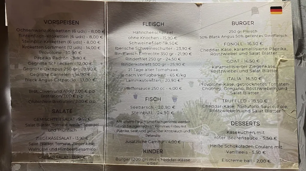 Menu_Restaurante FONOLL GRILL_Coll d'en Rabassa_image_4