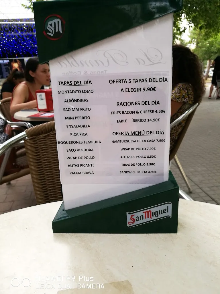 Menu_Bar Restaurante La Rambla Tapas & Coffe_Coll d'en Rabassa_immagine_2