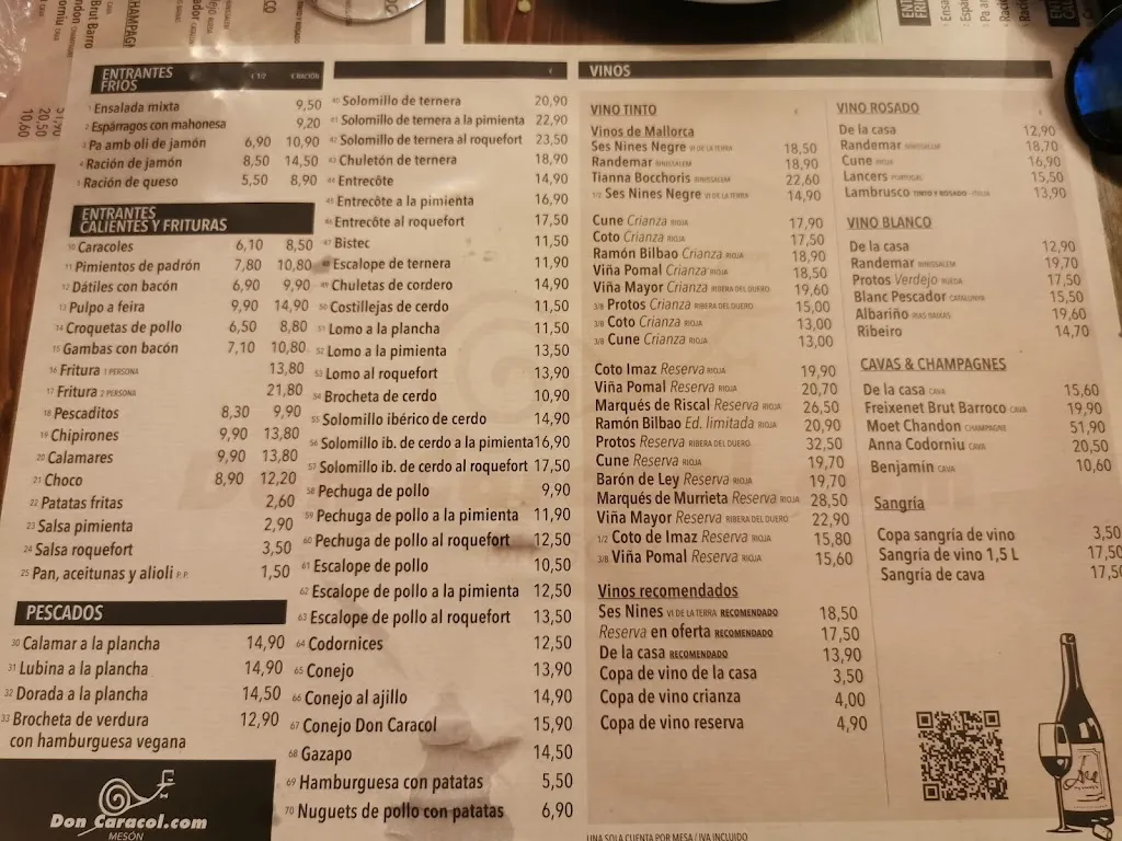 Menu_Don Caracol_Coll d'en Rabassa_image_2