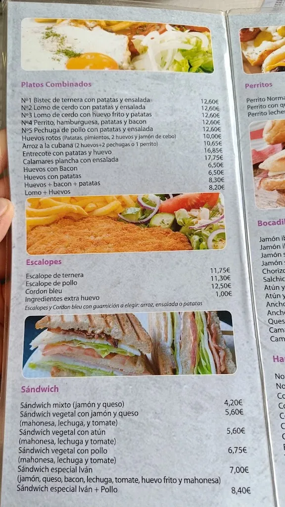 Menu_Bar Restaurante - Casa Iván_Coll d'en Rabassa_image_3