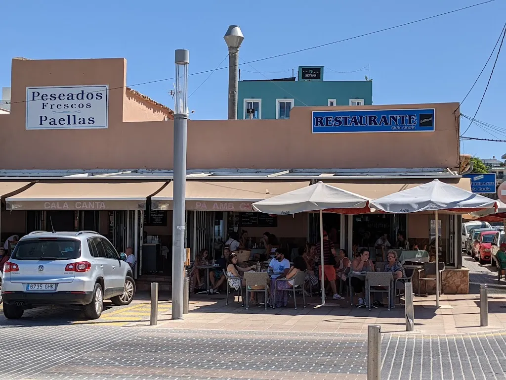 Bar Cala Canta restaurant in Coll d'en Rabassa