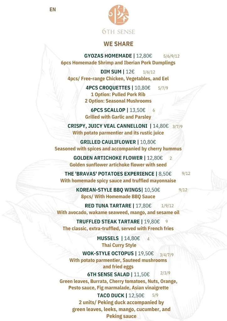 Menu_6th Sense_Coll d'en Rabassa_image_3