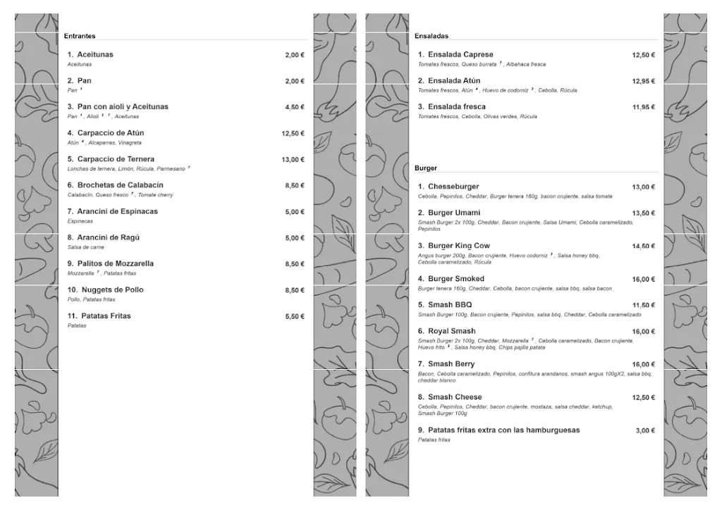 Menu_Pizzeria Umami_Coll d'en Rabassa_immagine_3