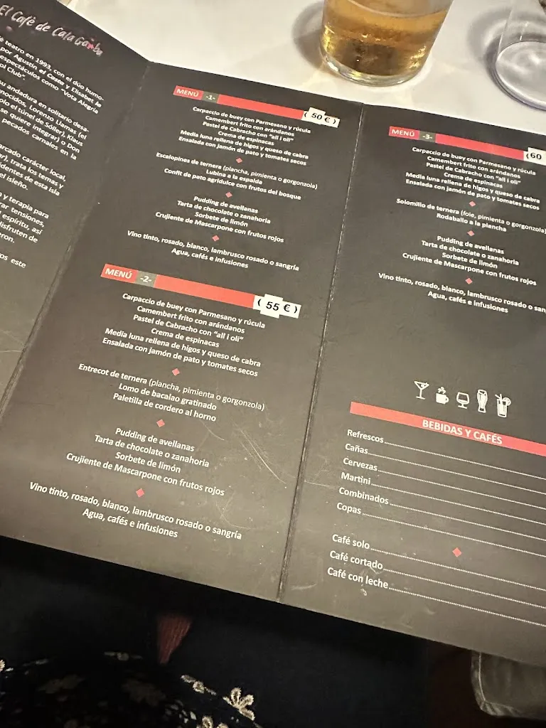 Menu_Restaurante La Cantina_Coll d'en Rabassa_image_1