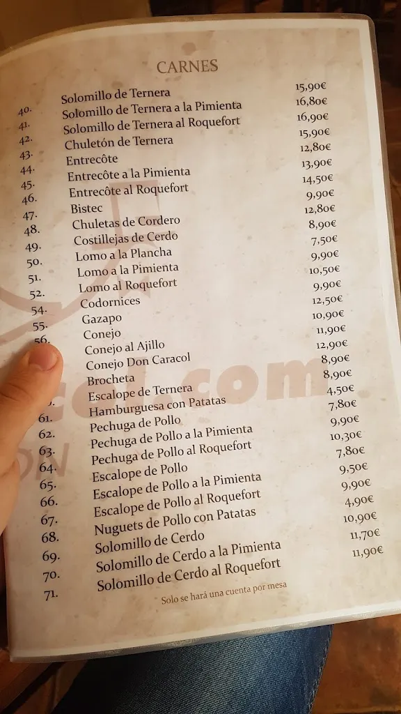 Menu_Isabelita´s pizza_Coll d'en Rabassa_image_4